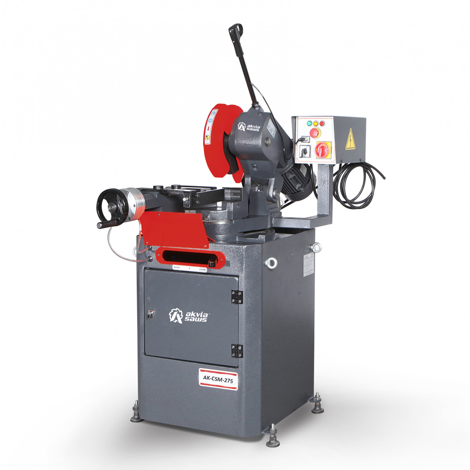 AK-CSM-275 Pneumatic Single Vise Manual Profile and Metal Cutting Machine