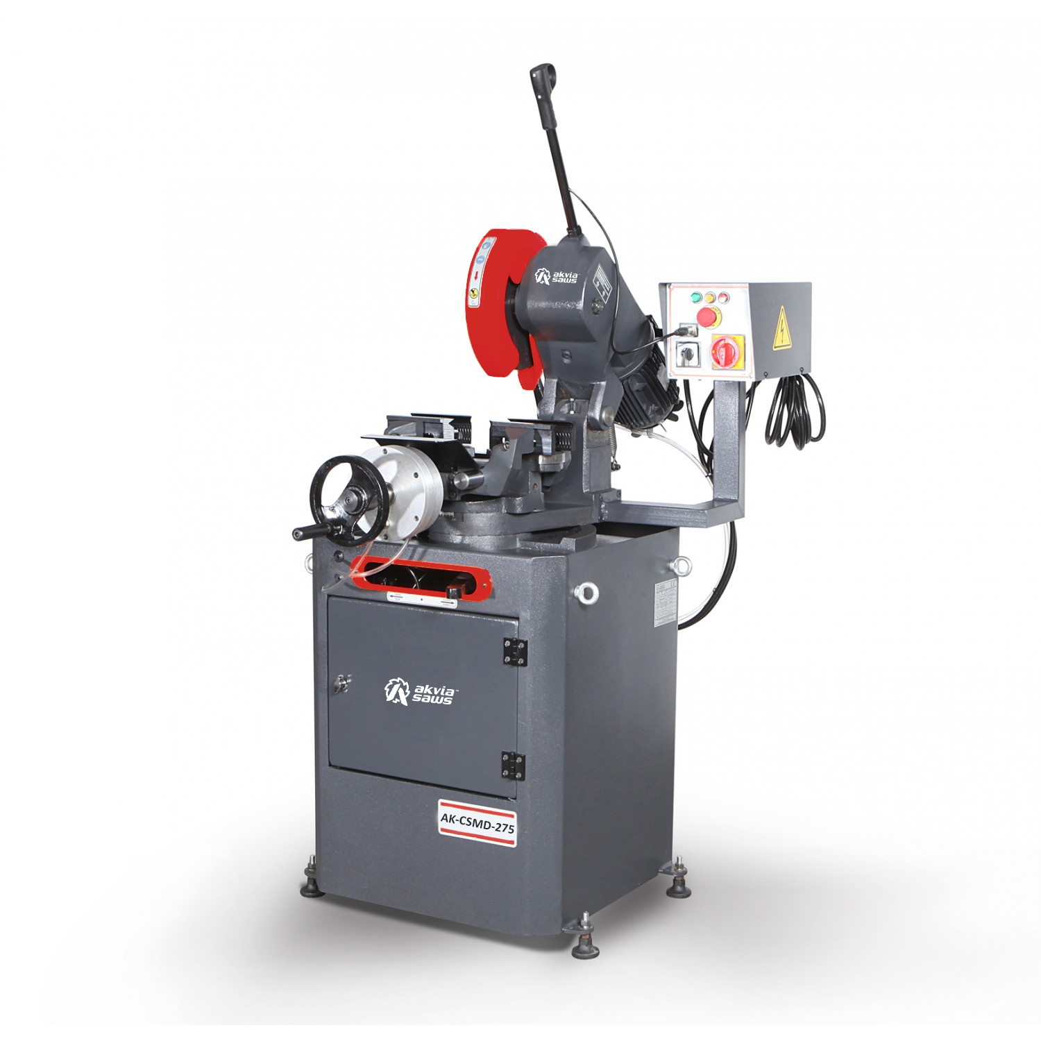 AK-CSMD-275 Pneumatic Double Vise Manual Profile and Metal Cutting Machine