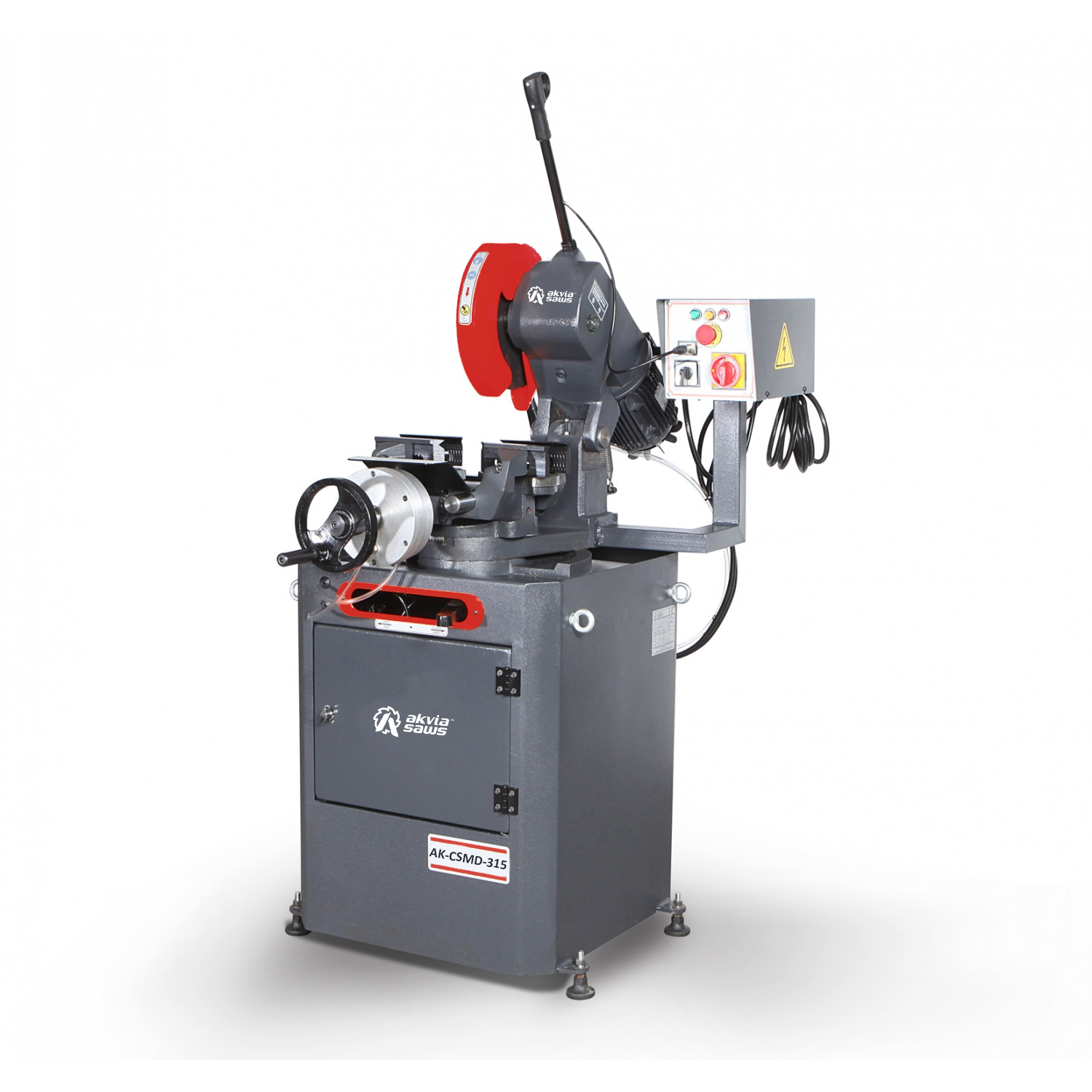 AK-CSMD-315 Pneumatic Double Vise Manual Profile and Metal Cutting Machine