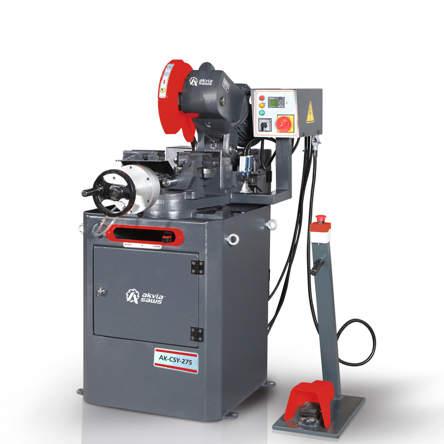 AK-CSY-275 Pneumatic Single Vise Semi-Auto Profile and Metal Cutting Machine