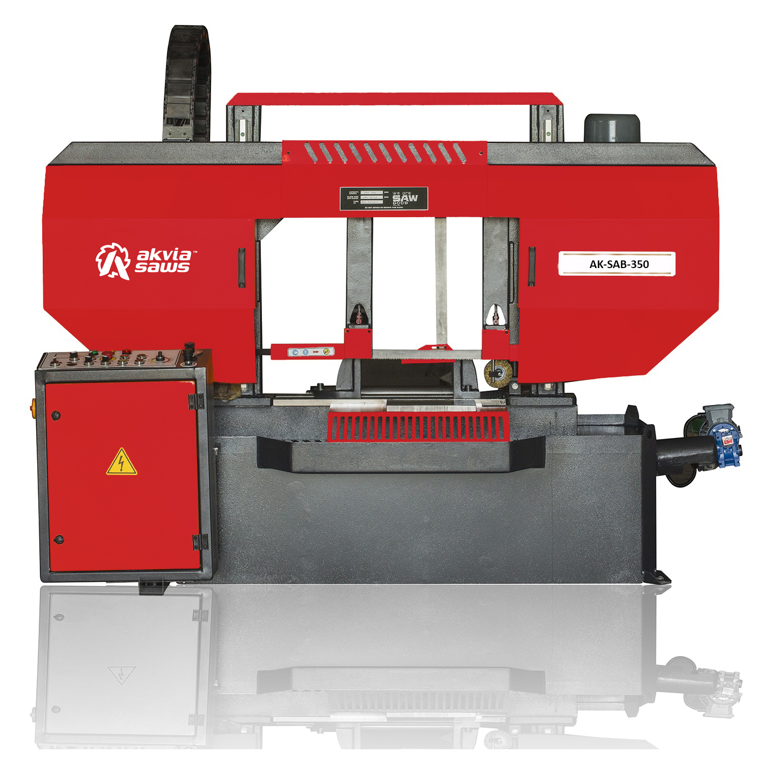 AK-SAB-350 Semi-Auto Double Column Band-Saw
