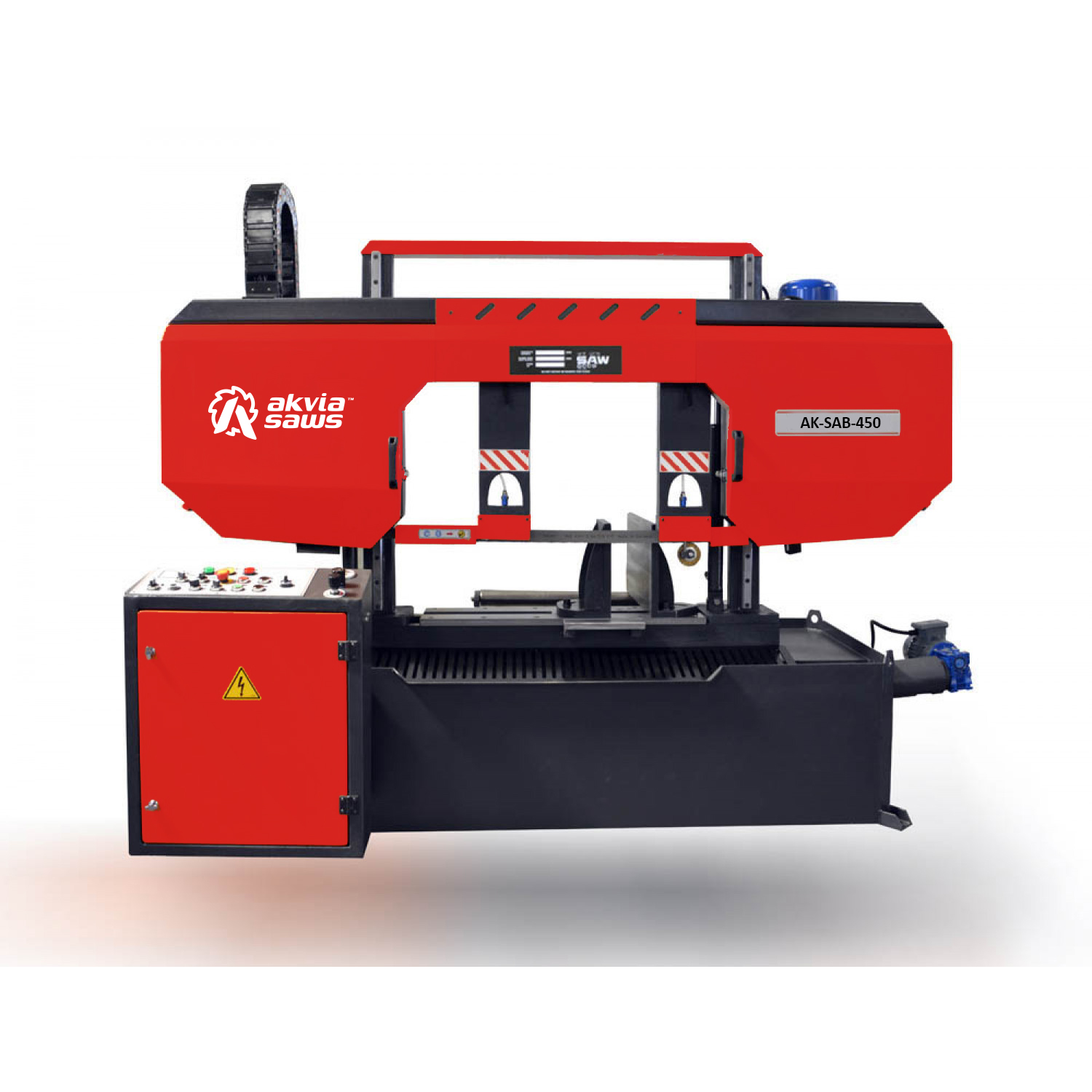 AK-SAB-450 Semi-Auto Double Column Band-Saw